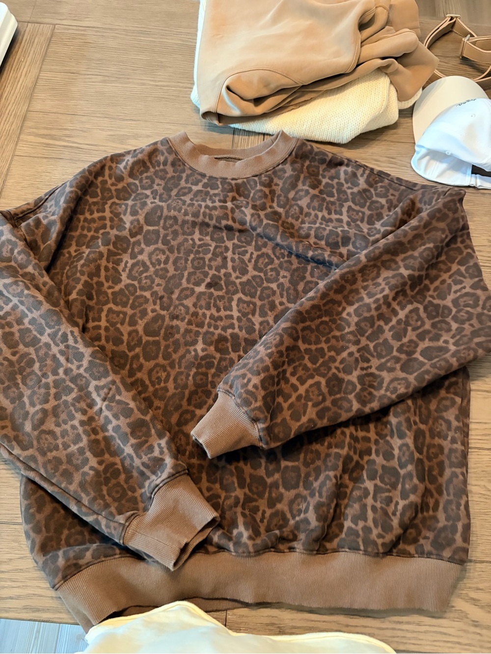 ACTA Leopard Crewneck